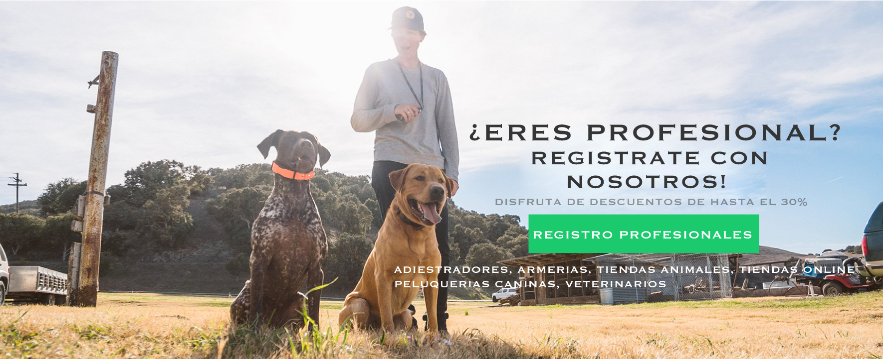 Registro para profesionales